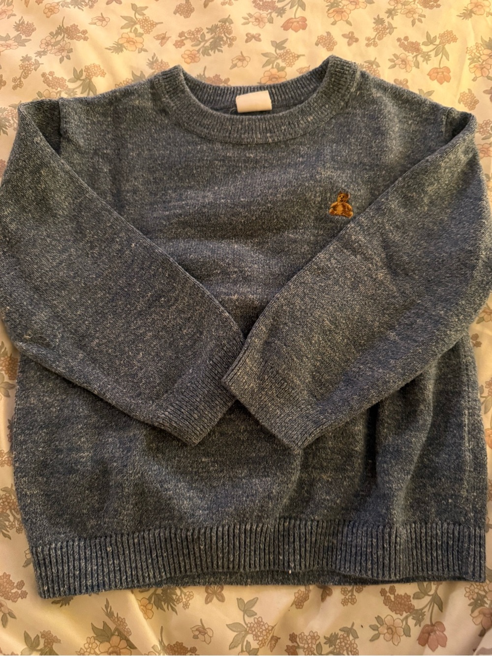 Toddler Gap Heather Blue Crewneck Sweater